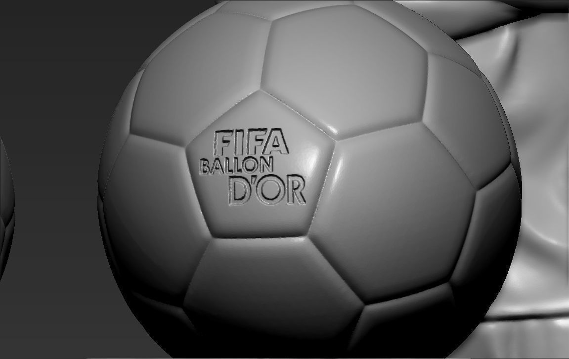 Famous Football figurines and busts for 3D printing 3D Model Collection_49