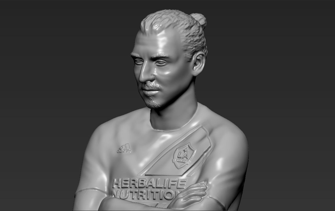 Famous Football figurines and busts for 3D printing 3D Model Collection_60