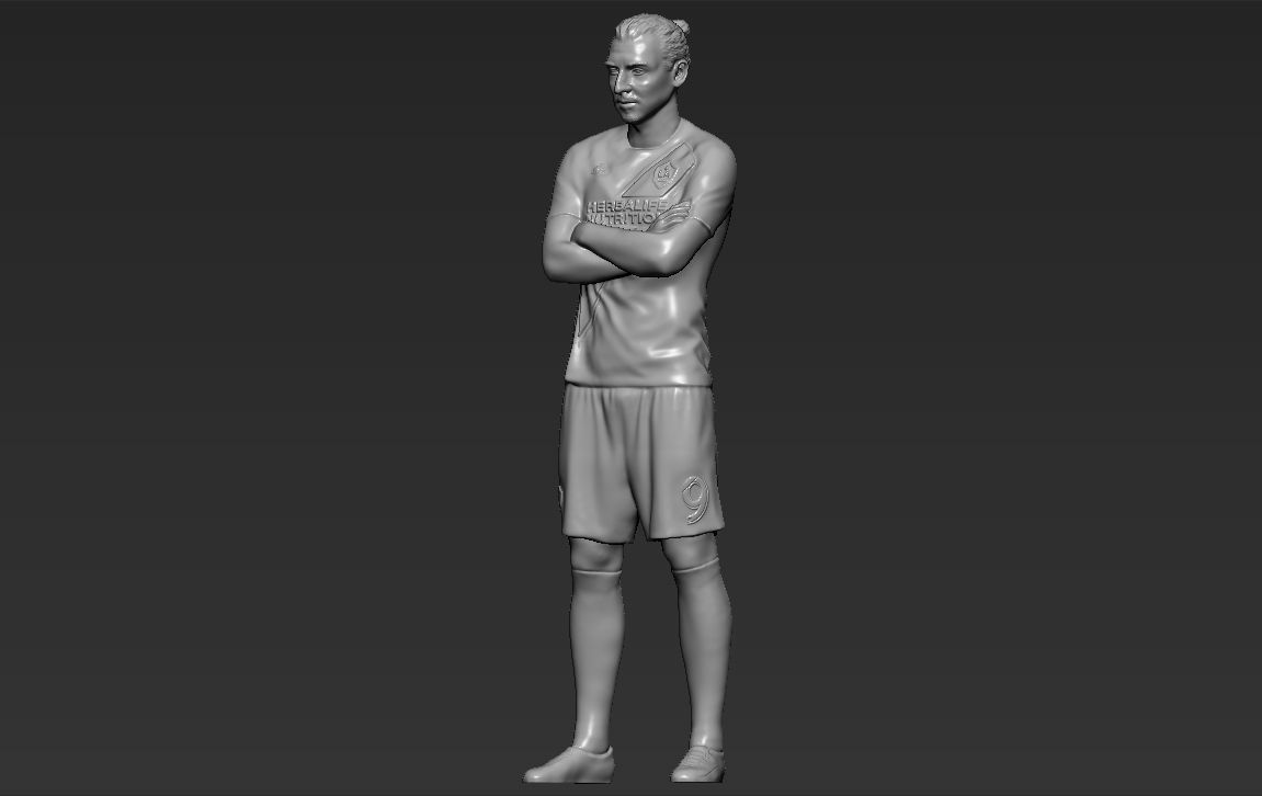 Famous Football figurines and busts for 3D printing 3D Model Collection_58