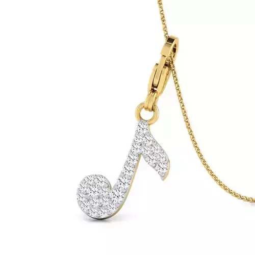 Musical Note Pendant