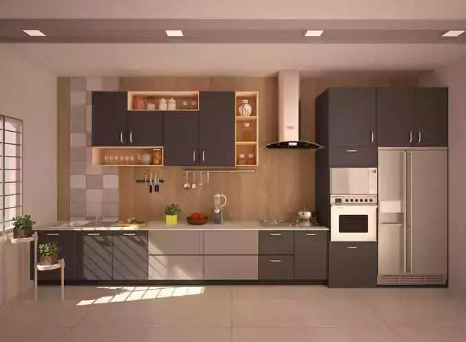 Luxury Kitchen  3D model