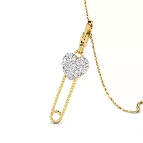 Pinstruck Heart Earring