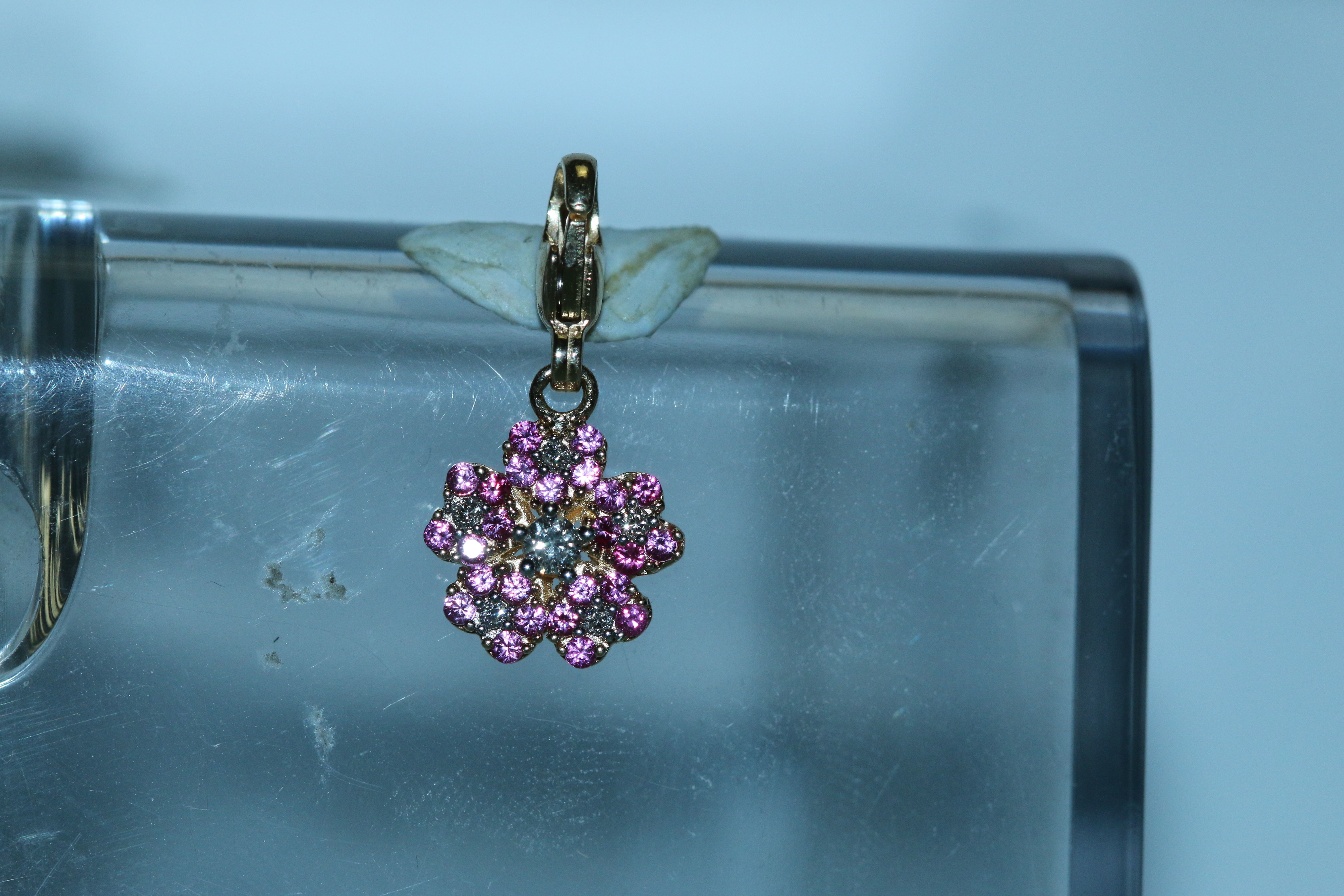 Cloverleaf Charm Pendant 3D print model_10