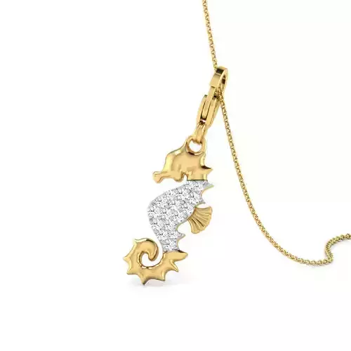 Seahorse Charm Pendant