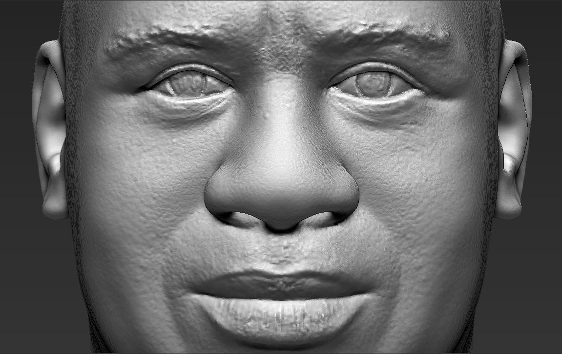 NBA Players 3D printing ready stl obj formats 3D Model Collection_87