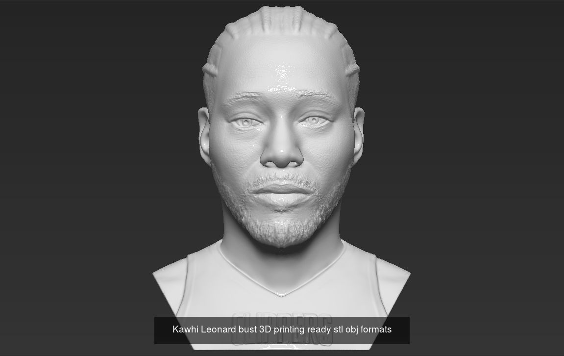 NBA Players 3D printing ready stl obj formats 3D Model Collection_11