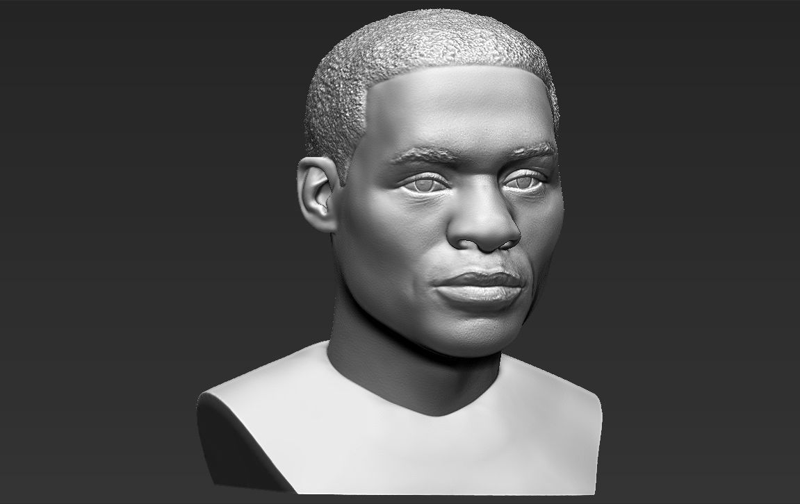 NBA Players 3D printing ready stl obj formats 3D Model Collection_96