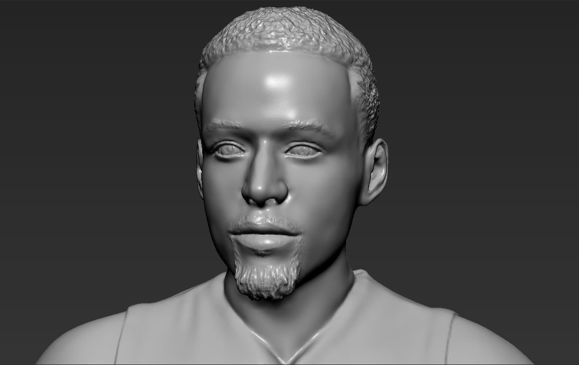 NBA Players 3D printing ready stl obj formats 3D Model Collection_56