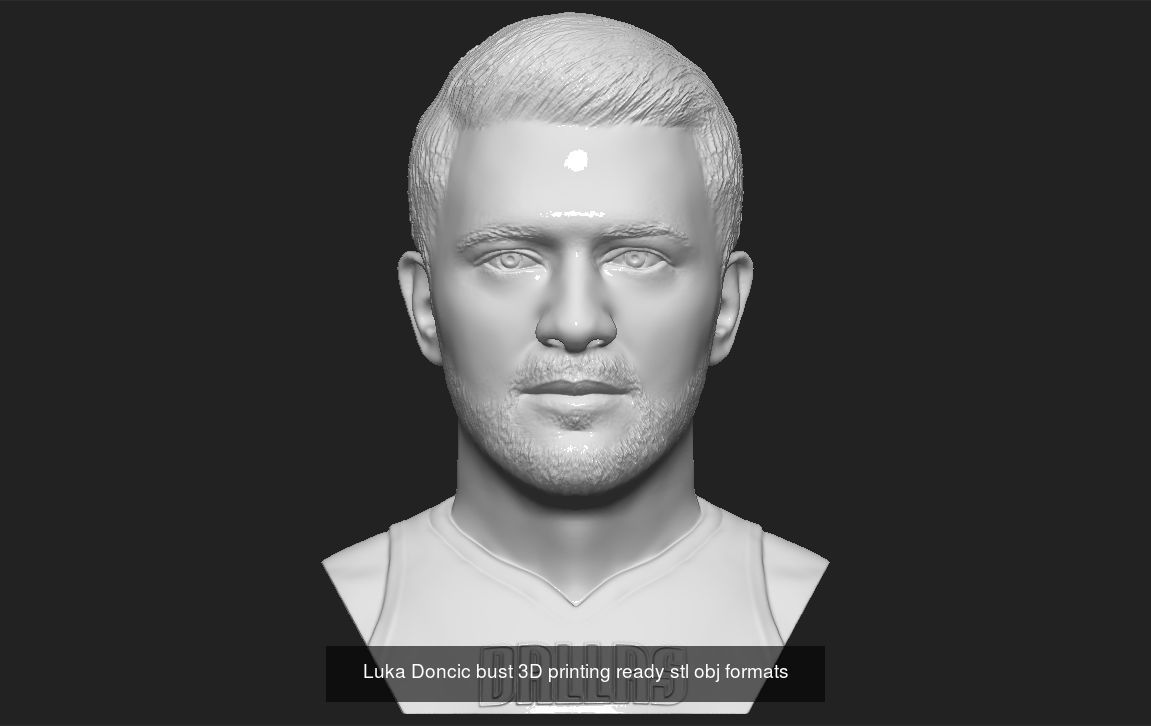 NBA Players 3D printing ready stl obj formats 3D Model Collection_5