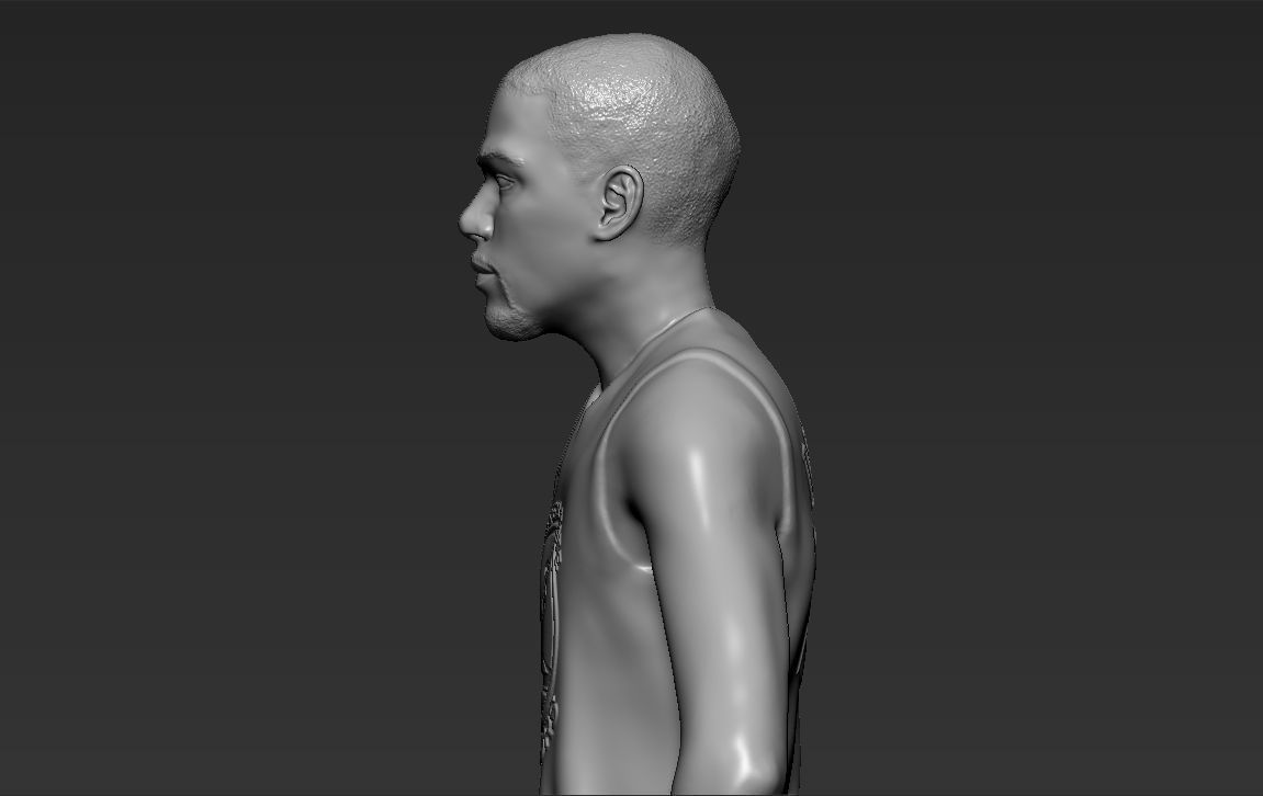 NBA Players 3D printing ready stl obj formats 3D Model Collection_62