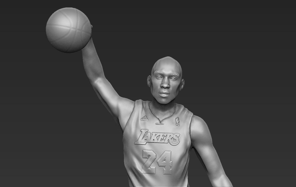 NBA Players 3D printing ready stl obj formats 3D Model Collection_38
