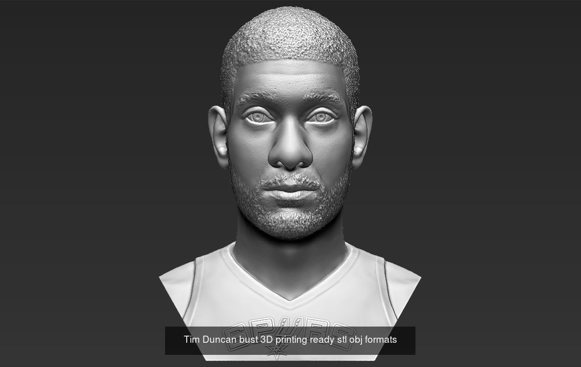 NBA Players 3D printing ready stl obj formats 3D Model Collection_15