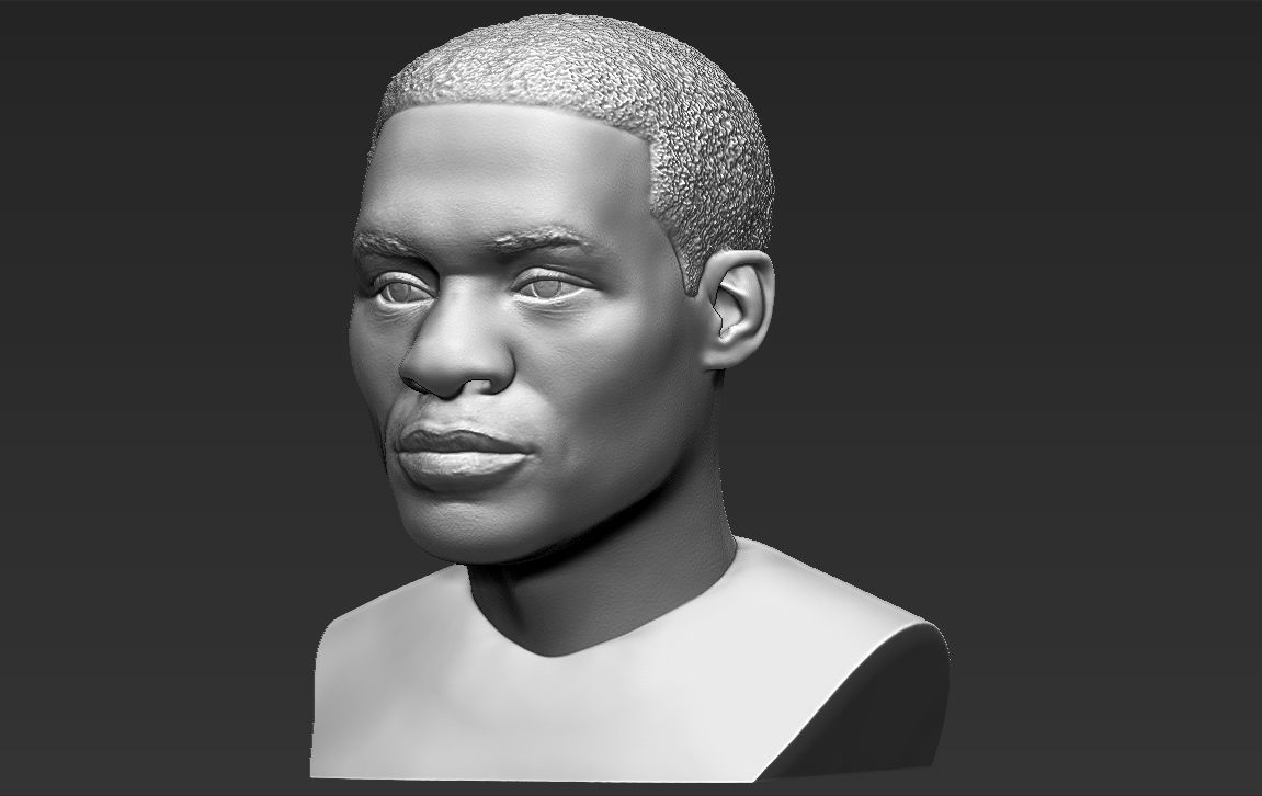 NBA Players 3D printing ready stl obj formats 3D Model Collection_91