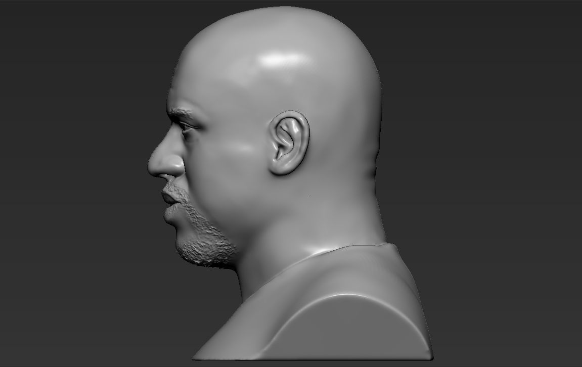 NBA Players 3D printing ready stl obj formats 3D Model Collection_71