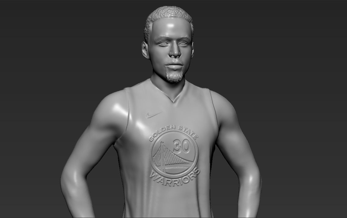 NBA Players 3D printing ready stl obj formats 3D Model Collection_60