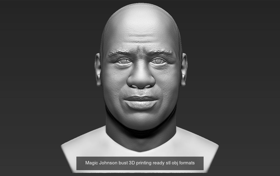 NBA Players 3D printing ready stl obj formats 3D Model Collection_20