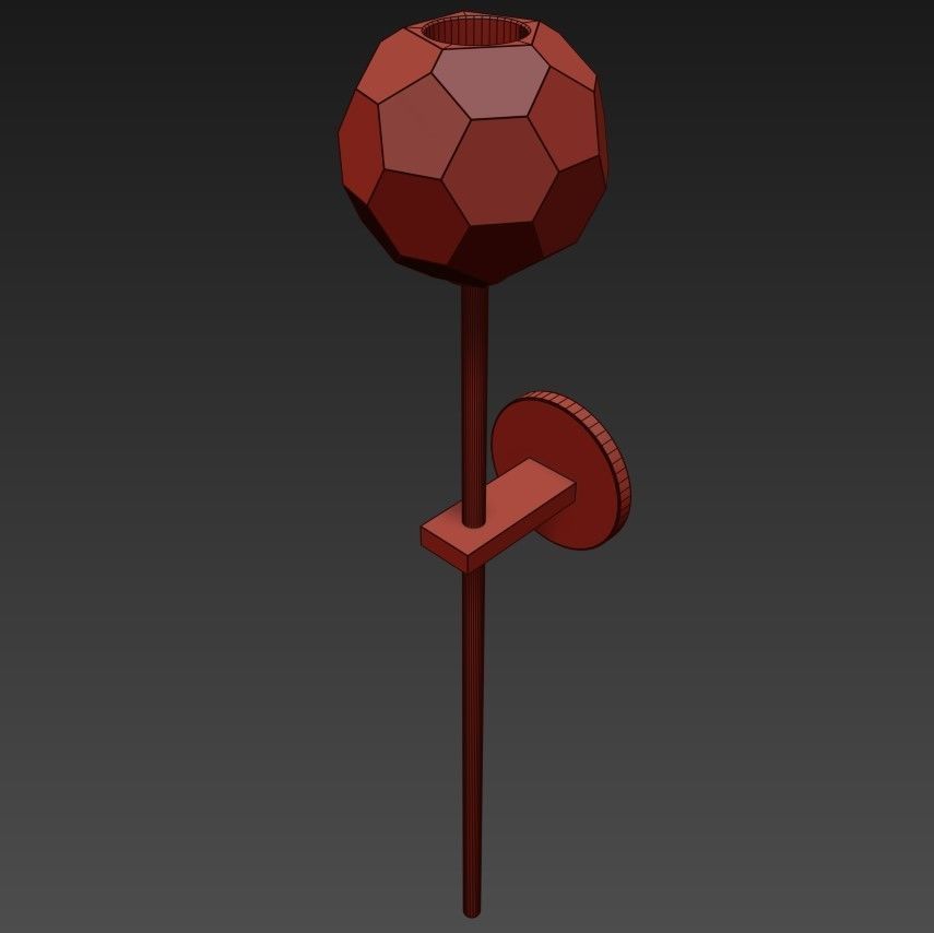 Restoration Hardware BOULE DE CRISTAL SCONCE SET 3D model_6