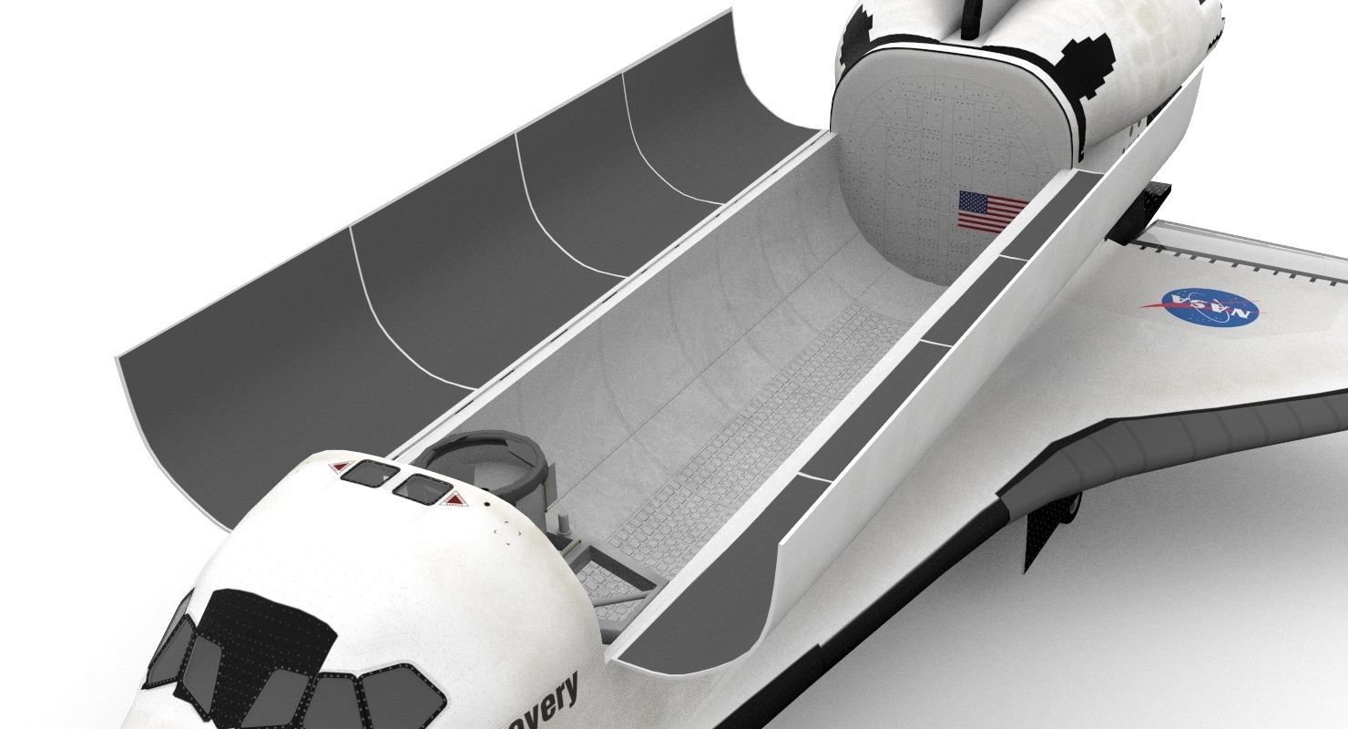 Space Shuttle Discovery 3D model_12