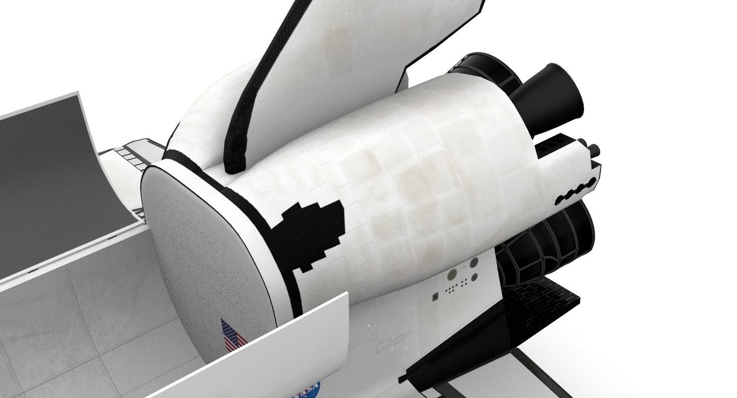 Space Shuttle Discovery 3D model_13