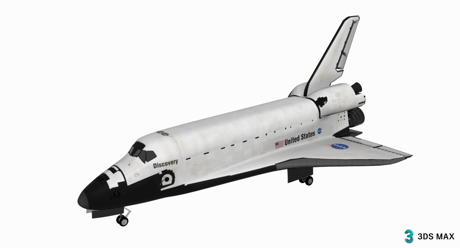 Space Shuttle Discovery 3D model_22