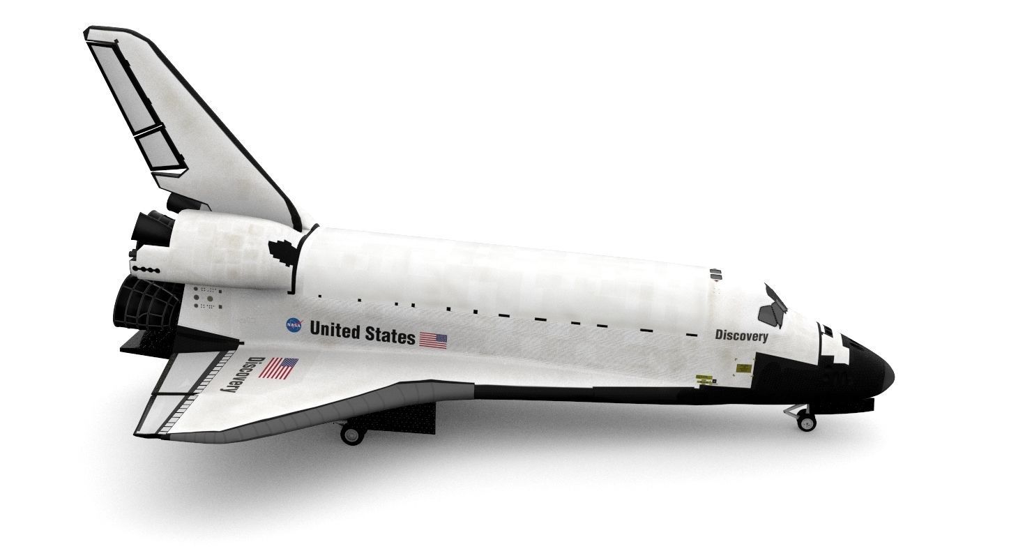 Space Shuttle Discovery 3D model_5