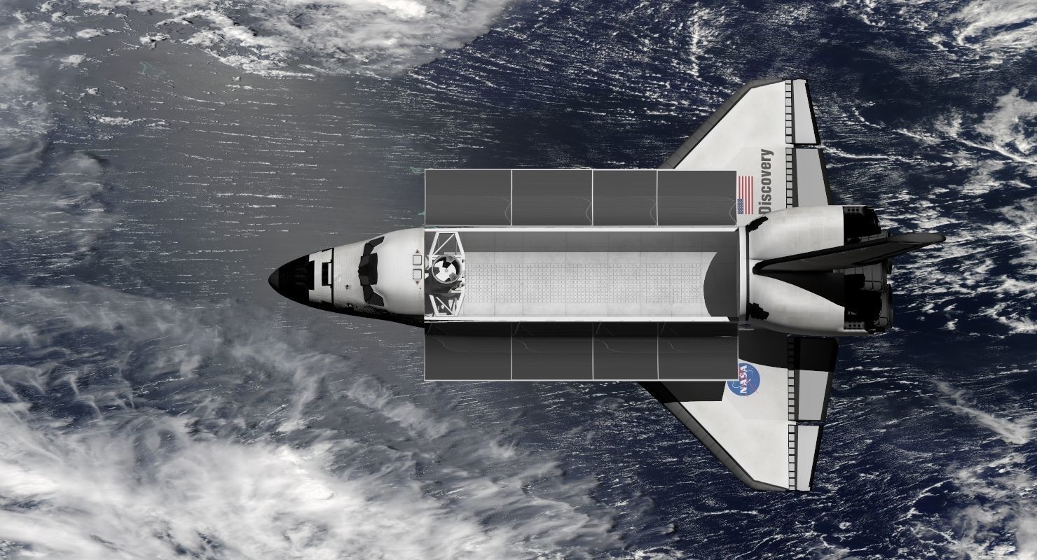 Space Shuttle Discovery 3D model_40