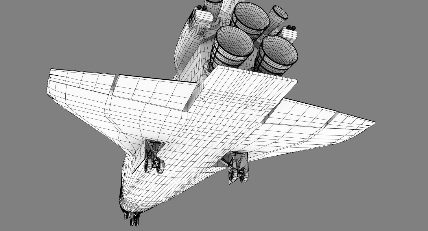 Space Shuttle Discovery 3D model_27