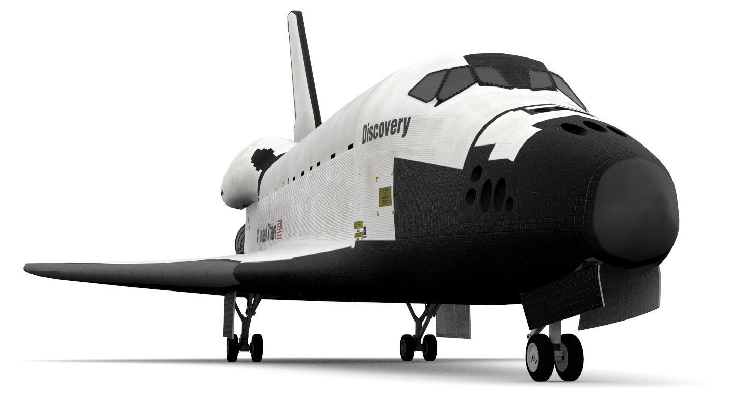 Space Shuttle Discovery 3D model_8