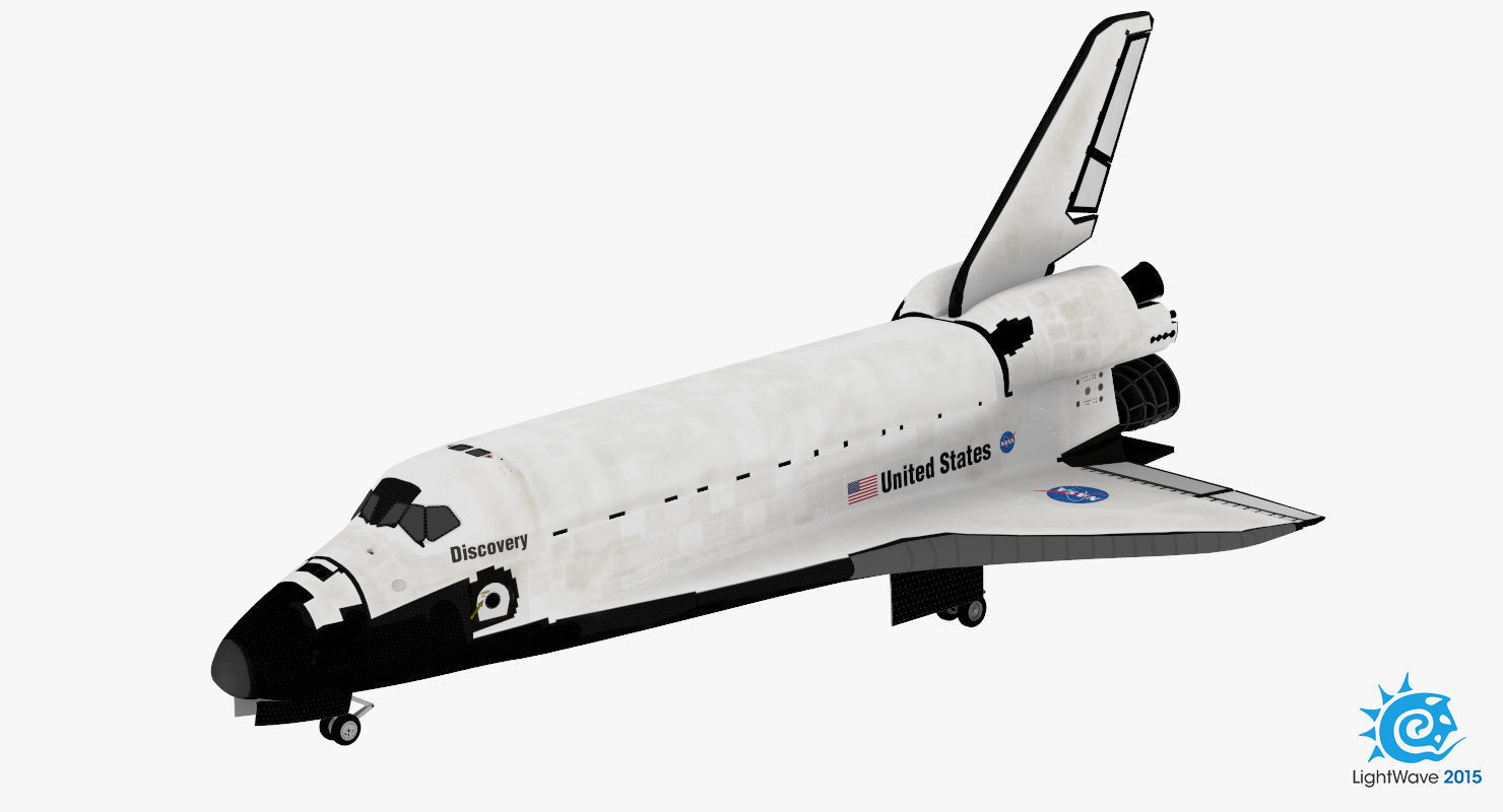 Space Shuttle Discovery 3D model_20