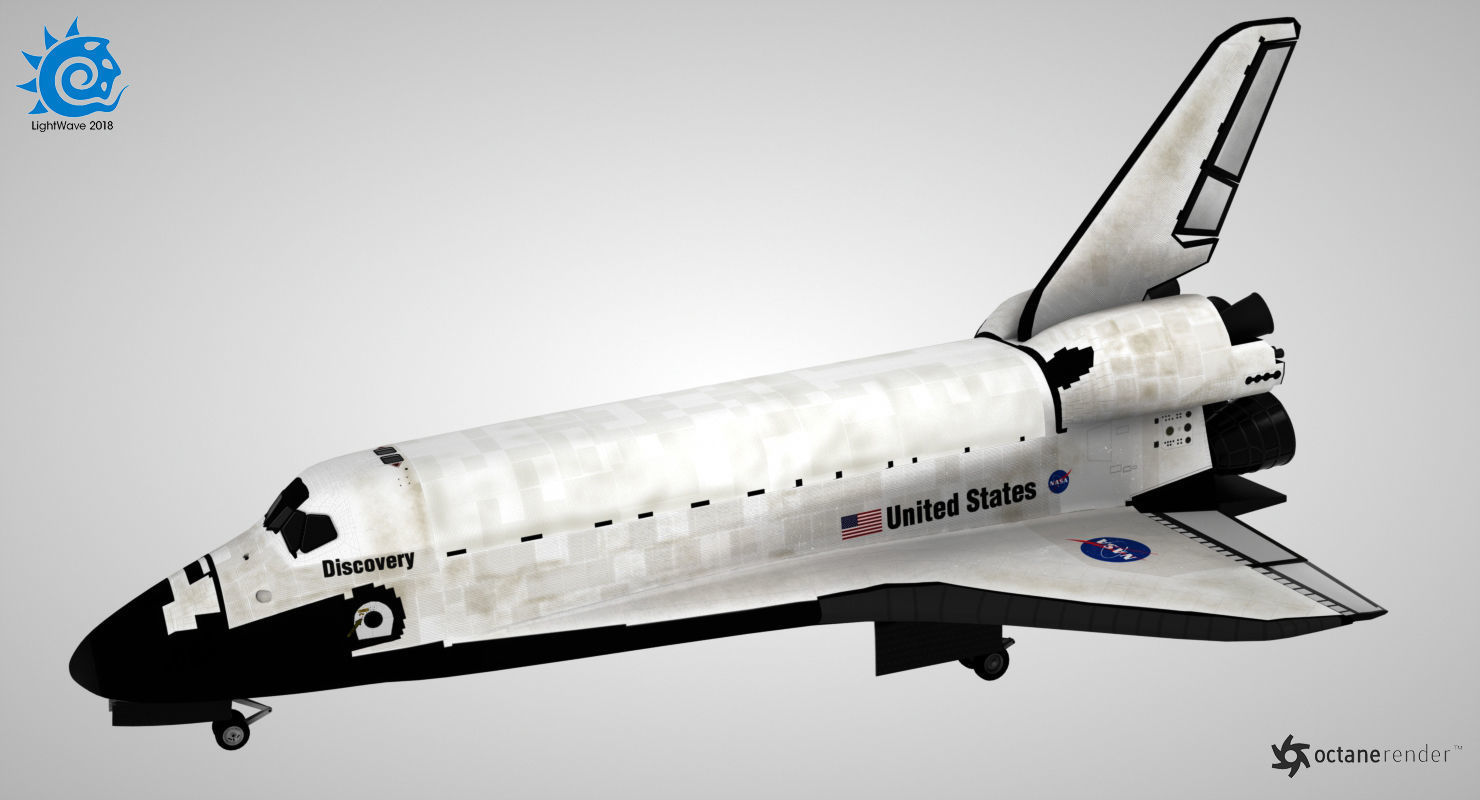 Space Shuttle Discovery 3D model_19
