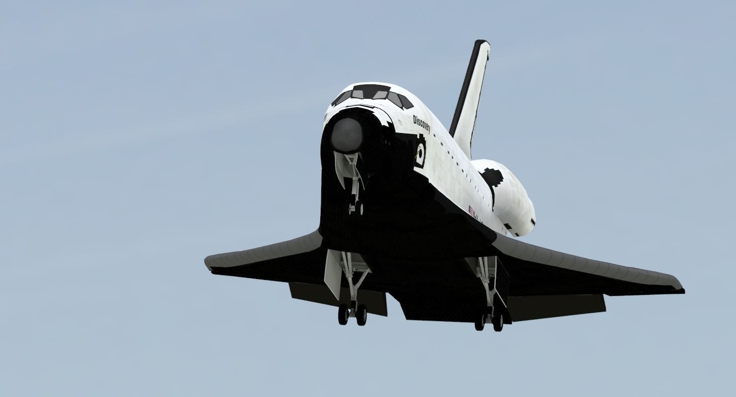 Space Shuttle Discovery 3D model_38