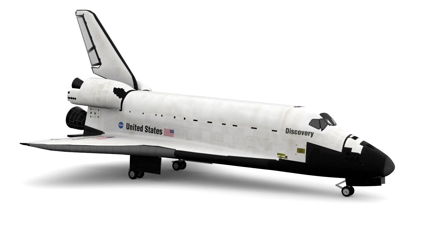 Space Shuttle Discovery 3D model_6