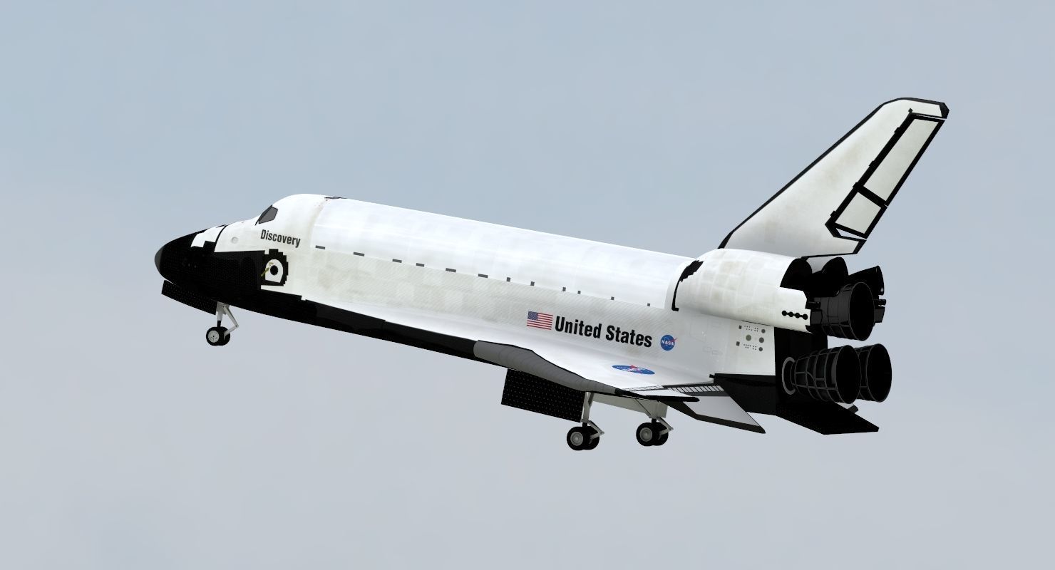 Space Shuttle Discovery 3D model_39