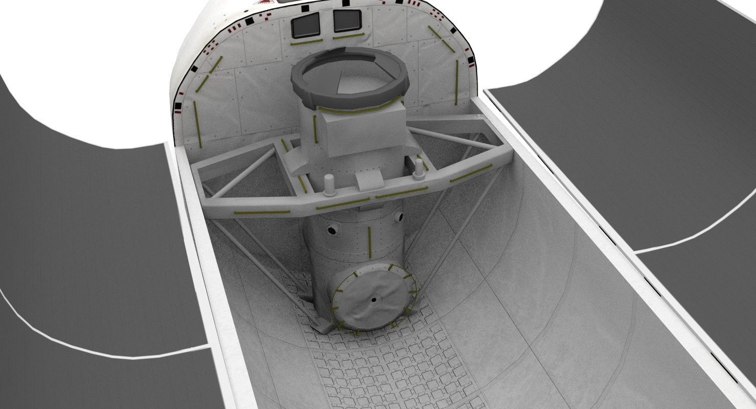 Space Shuttle Discovery 3D model_11