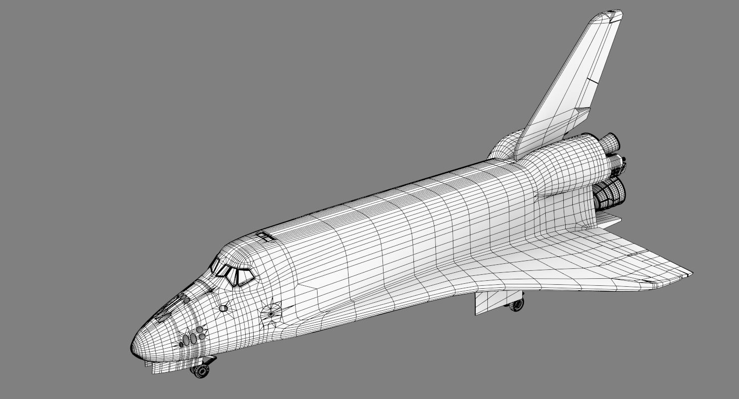Space Shuttle Discovery 3D model_23