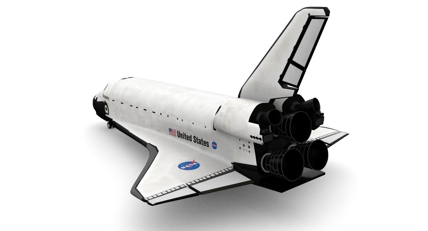 Space Shuttle Discovery 3D model_2