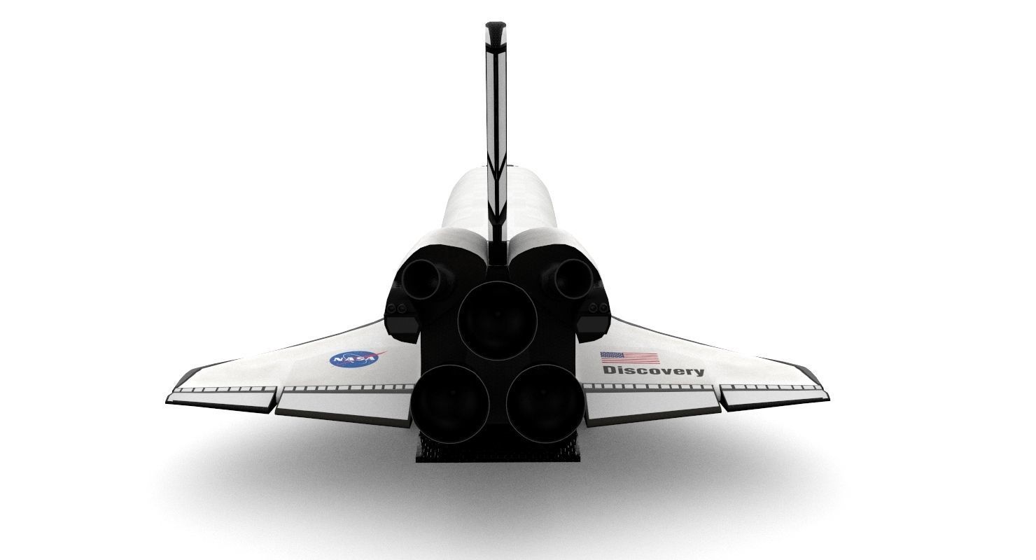 Space Shuttle Discovery 3D model_3