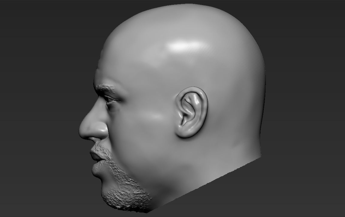 NBA Players heads 3D Model Collection_55