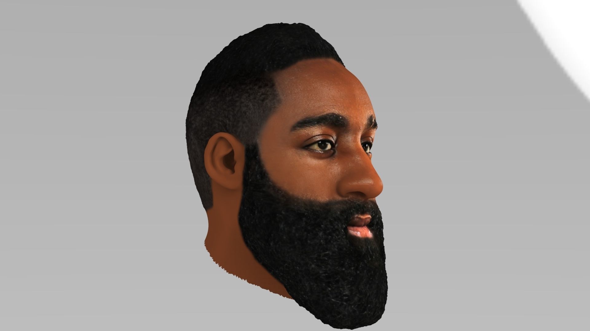 NBA Players heads 3D Model Collection_59