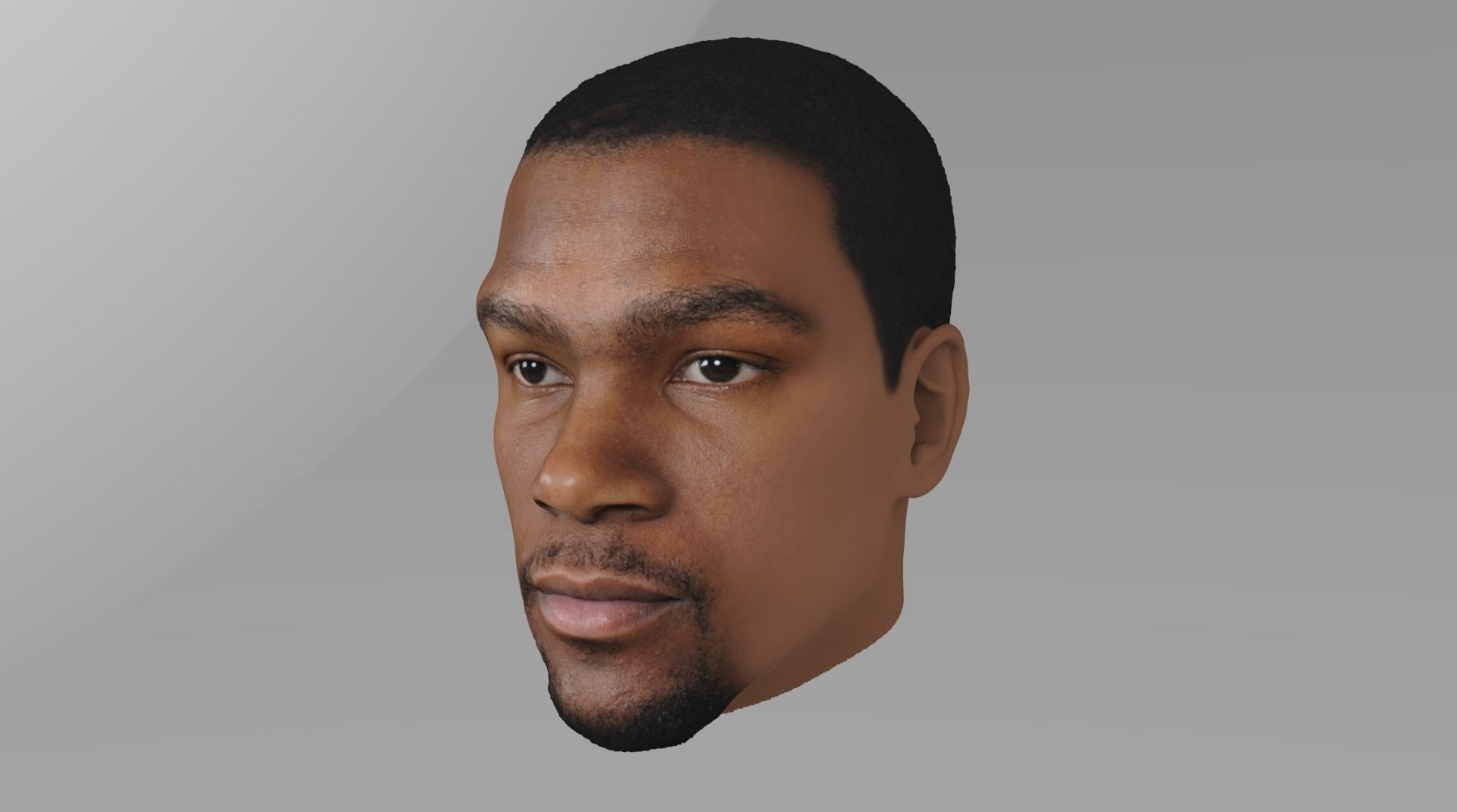 NBA Players heads 3D Model Collection_35