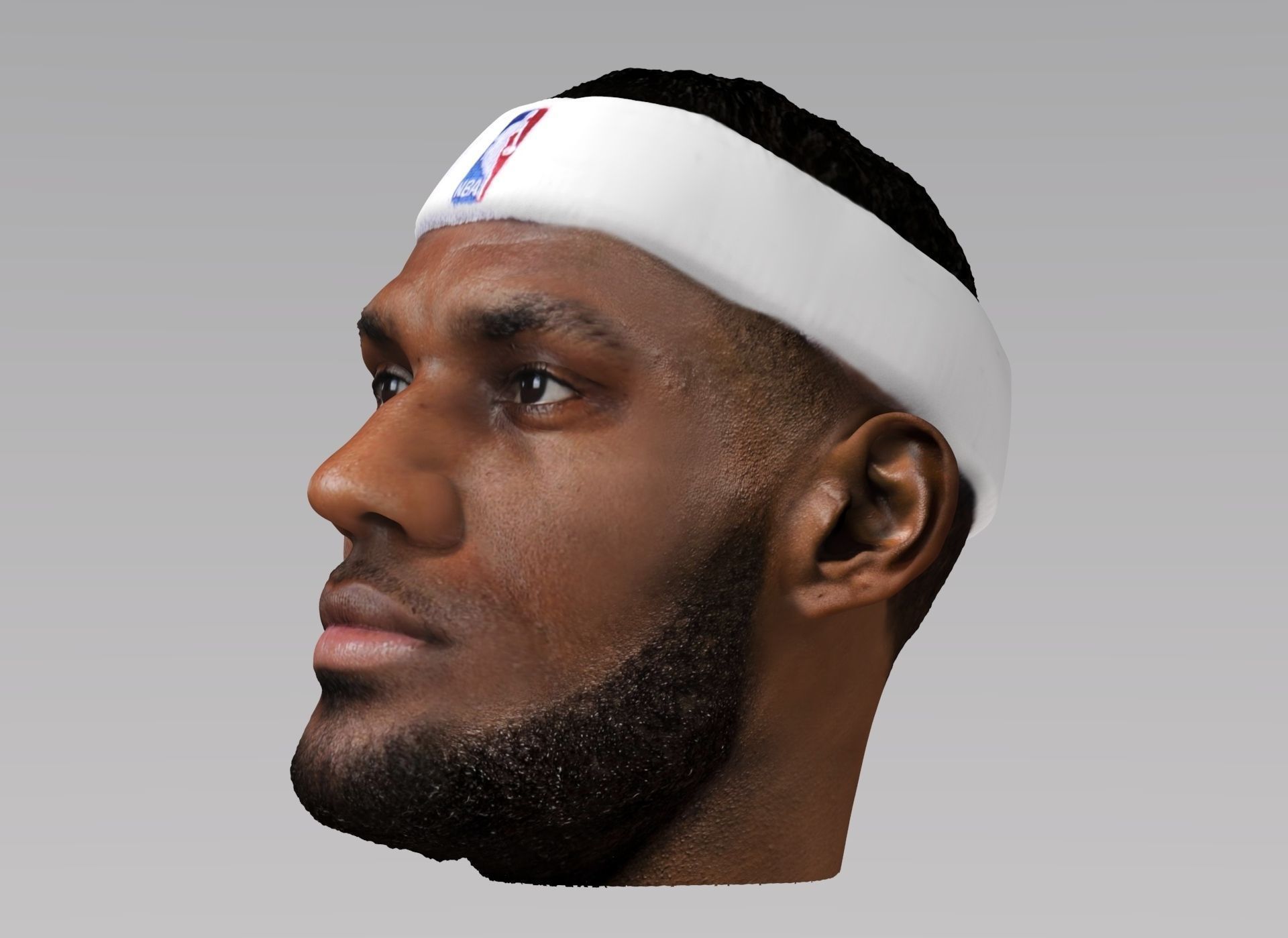 NBA Players heads 3D Model Collection_20