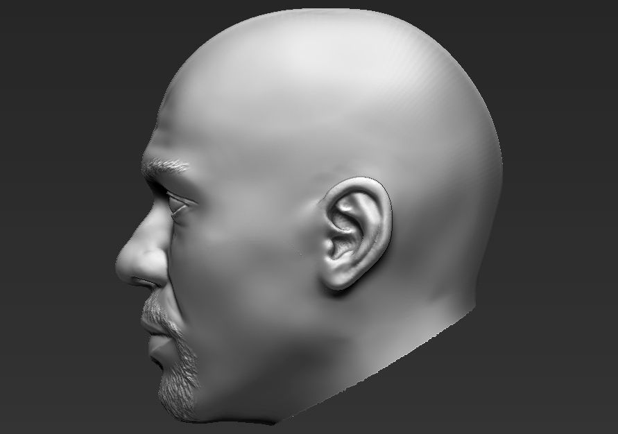 NBA Players heads 3D Model Collection_17