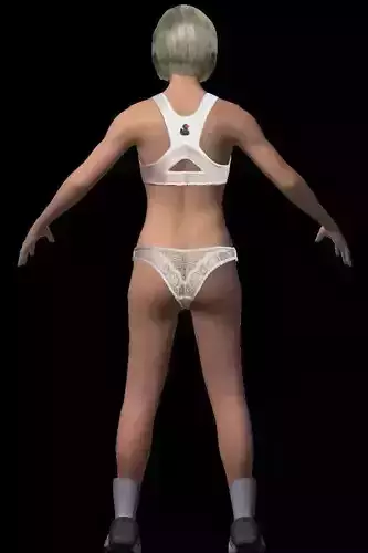 Character Pack Low-poly 3D model