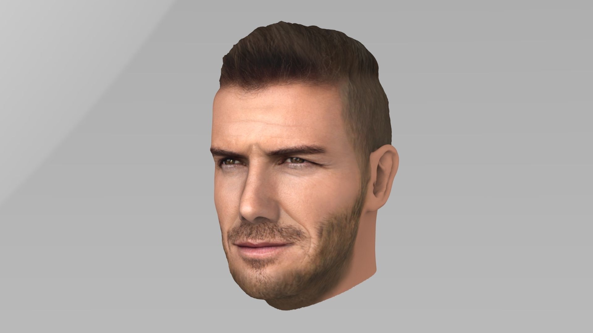 Famous Football Players heads 3D Model Collection_37