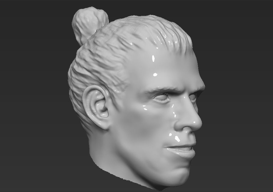 Famous Football Players heads 3D Model Collection_66