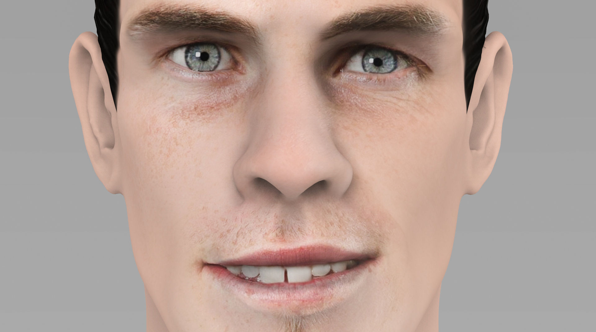 Famous Football Players heads 3D Model Collection_62