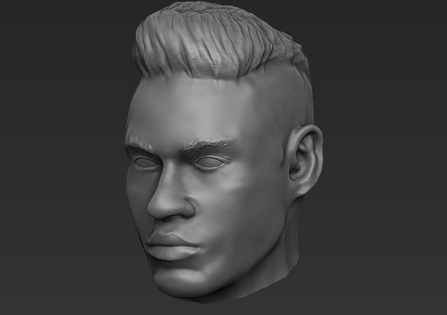 Famous Football Players heads 3D Model Collection_24