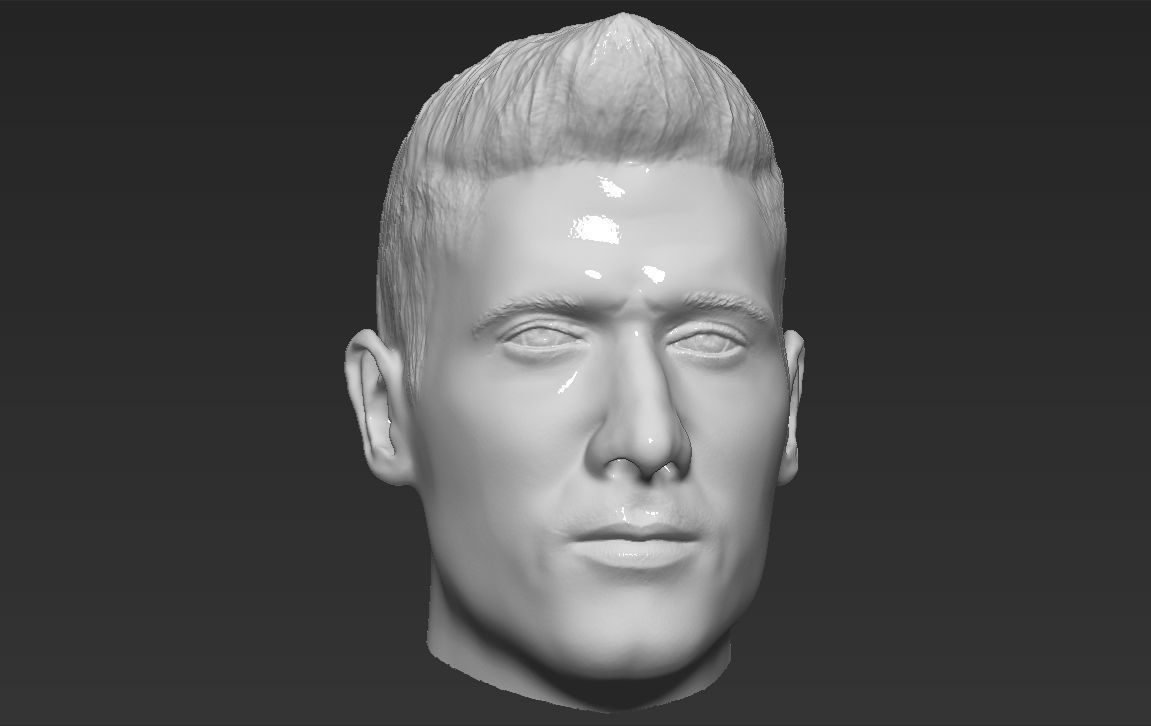 Famous Football Players heads 3D Model Collection_57