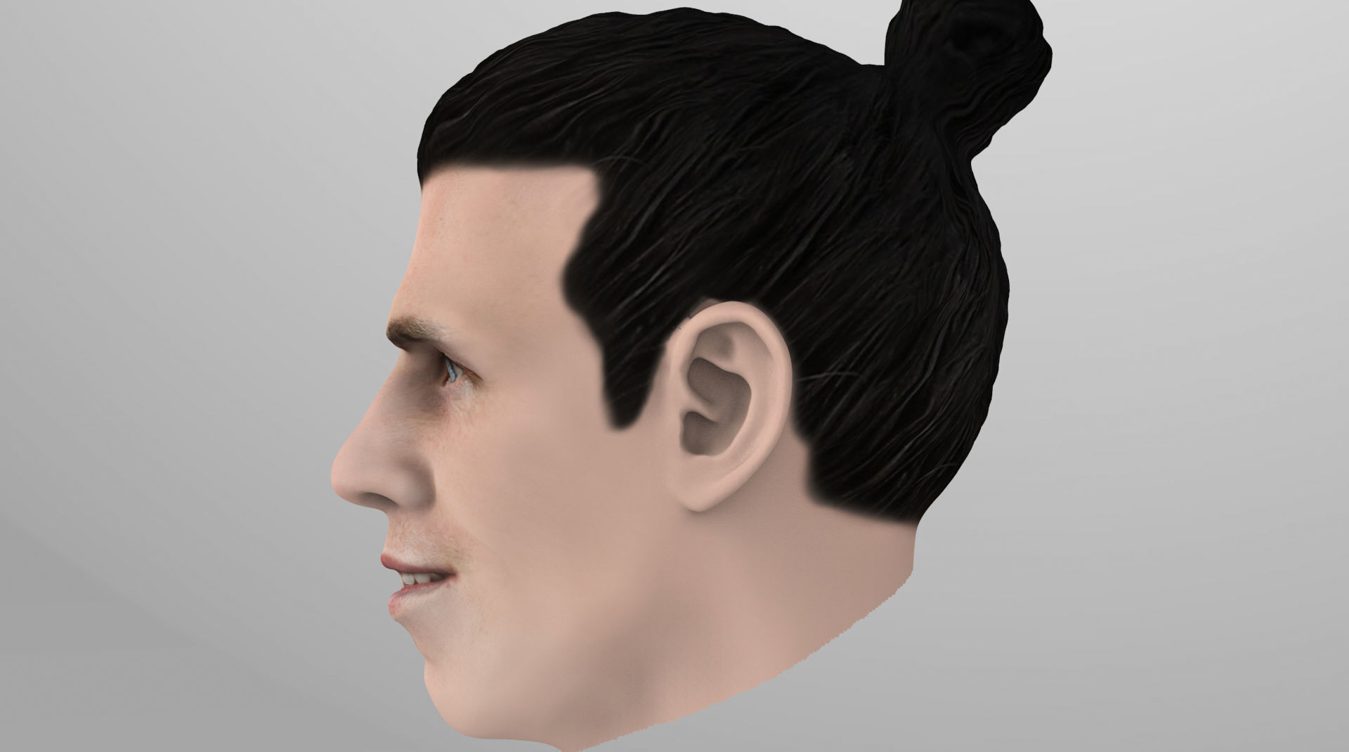 Famous Football Players heads 3D Model Collection_60