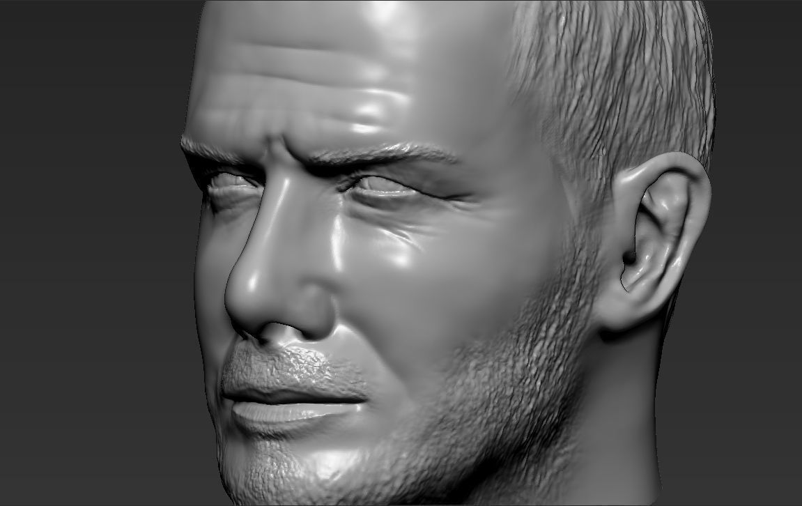 Famous Football Players heads 3D Model Collection_44